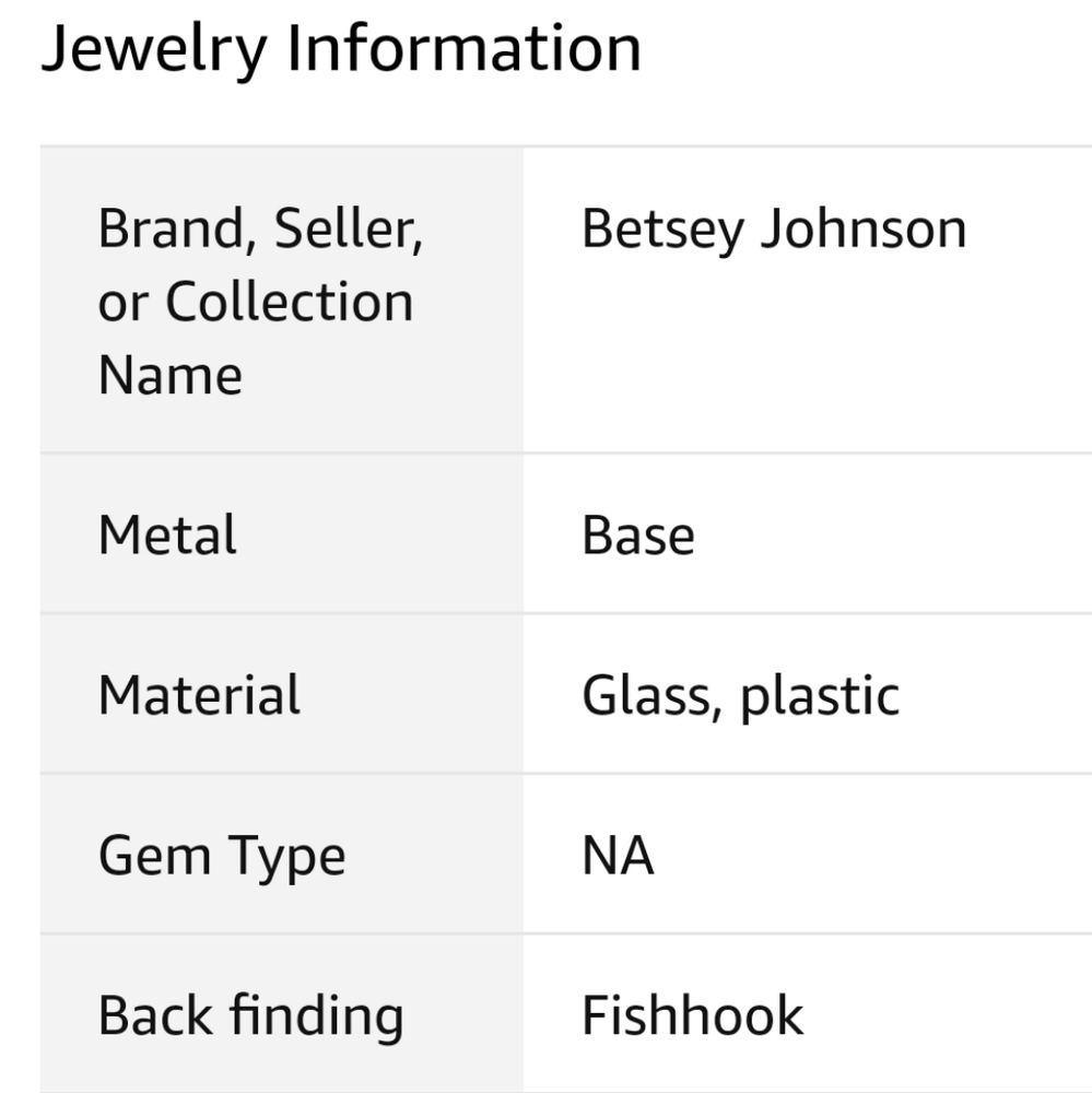 Betsy Johnson Earrings - Picture 4 of 5